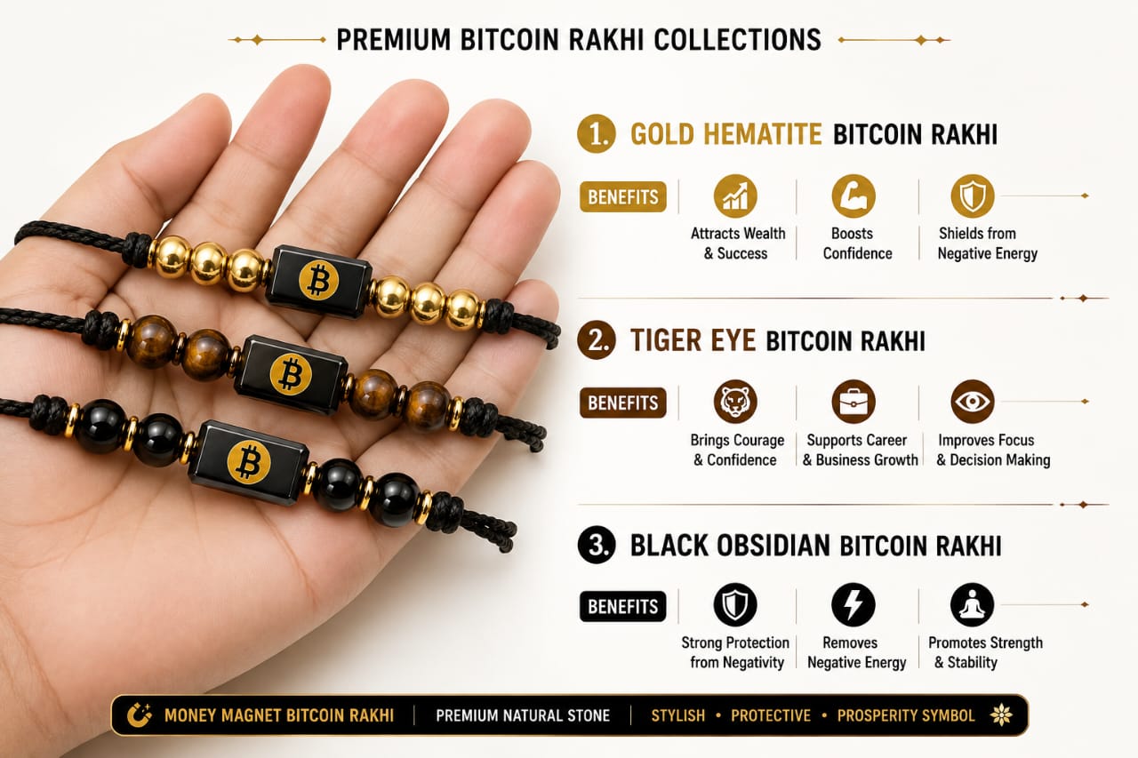 BITCOIN RAKHI