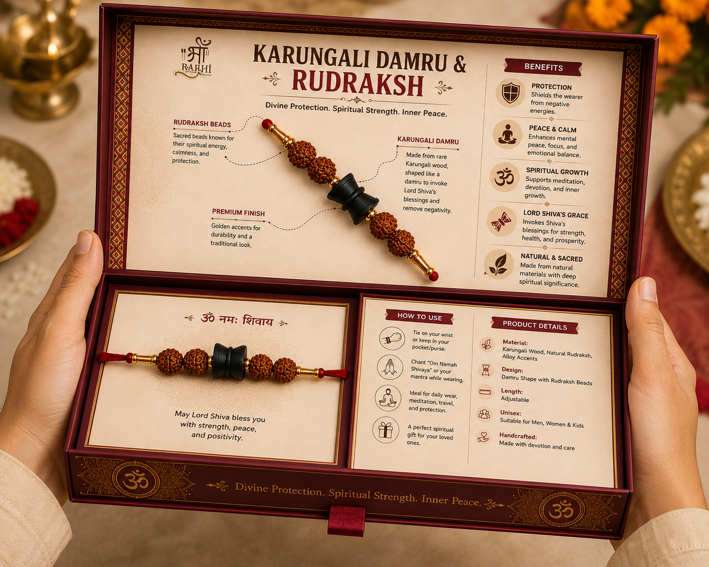 RUDRAKSH RAKHI