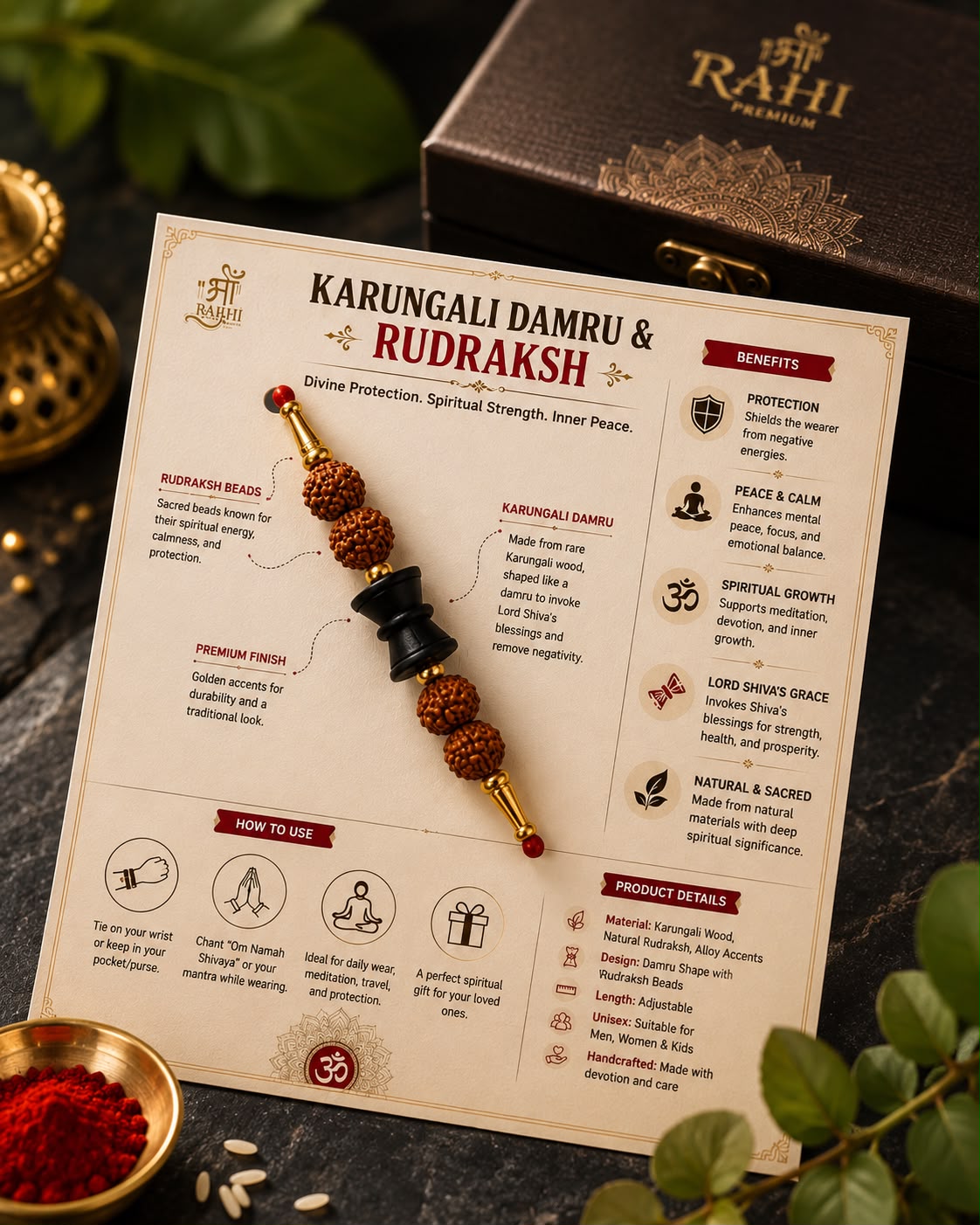 RUDRAKSH RAKHI
